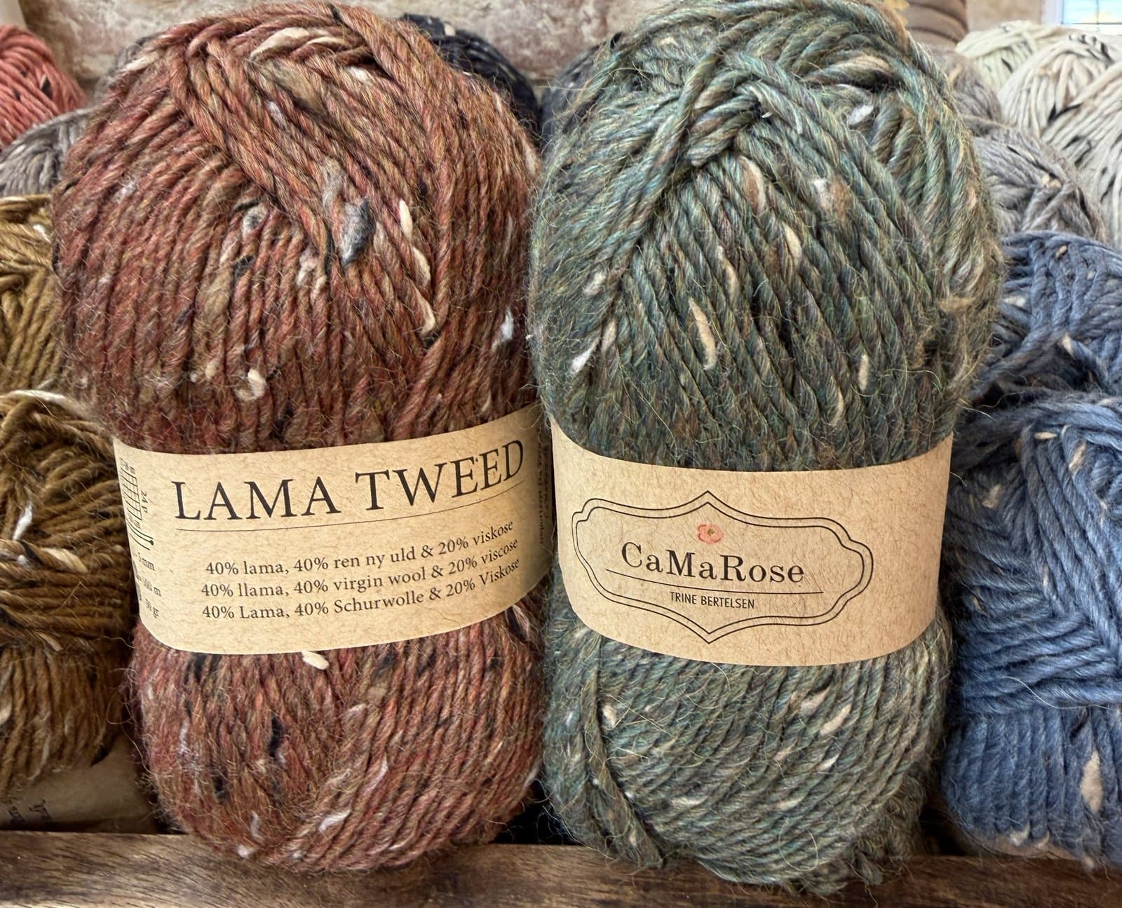 CaMaRose Lama Tweed
