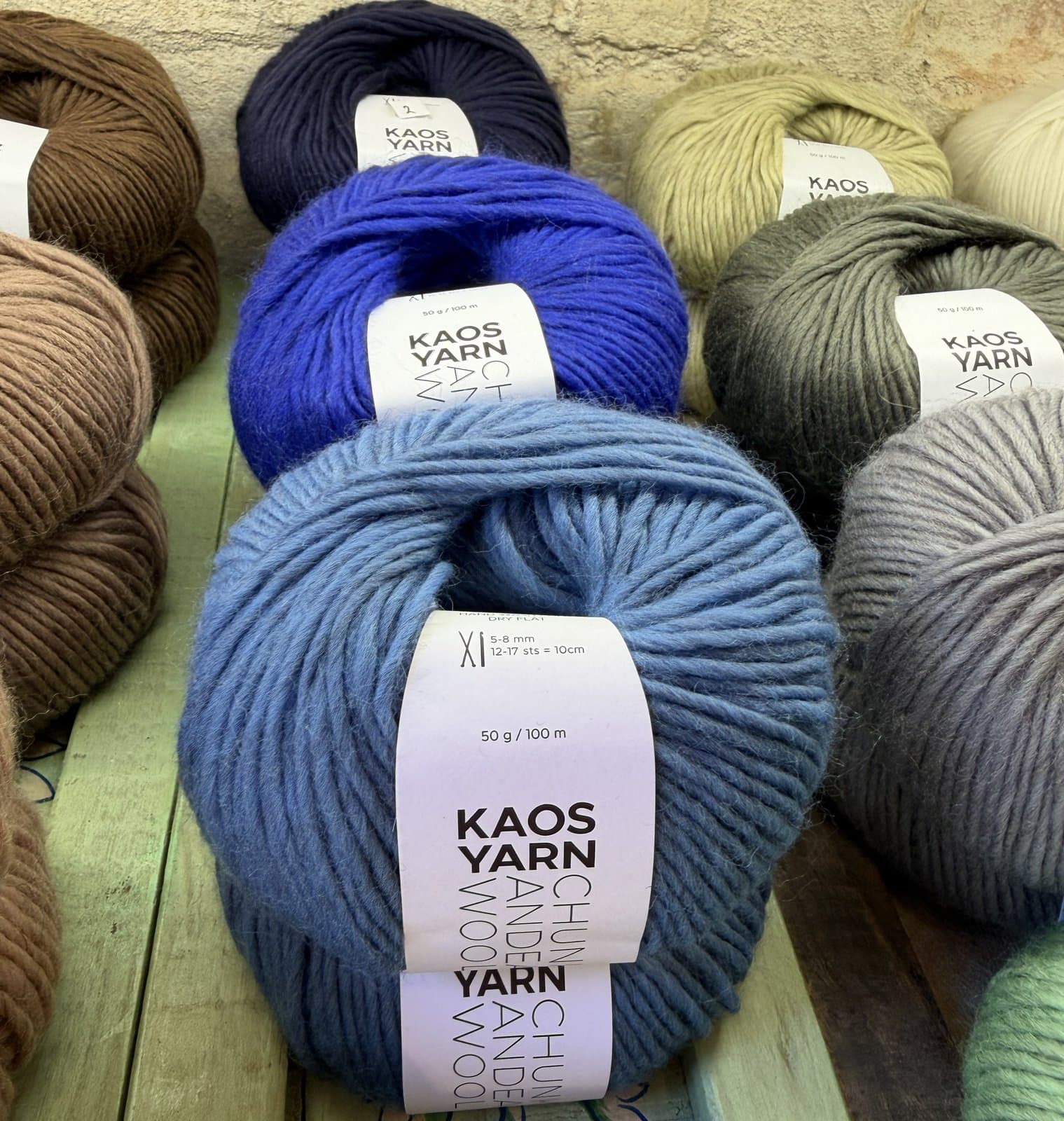 KAOS Yarn Chunky Andean Wool